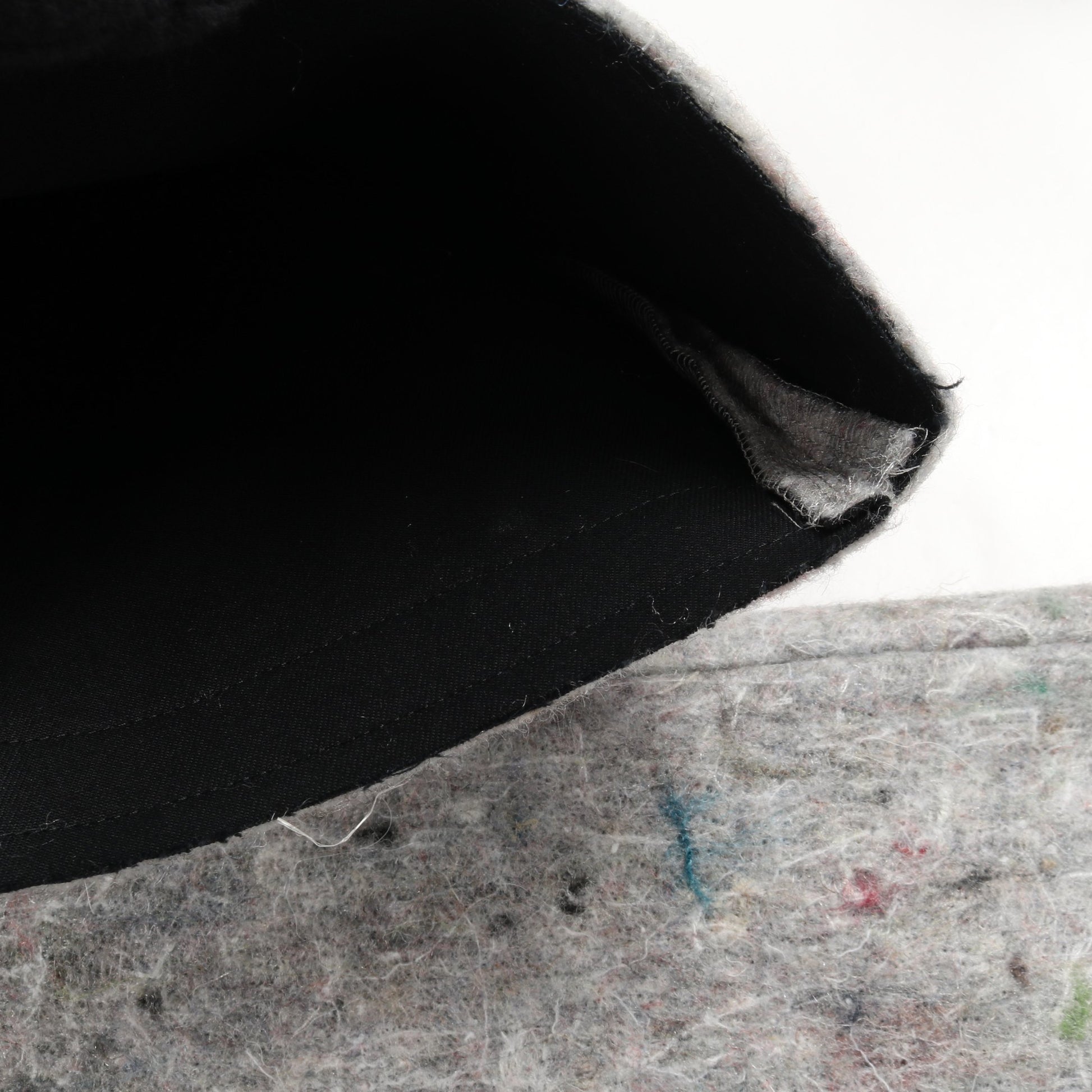 フェルト クロップド パンツ ナイロン グレー マルチカラー コムデギャルソン ボトムス Comme des Garcons