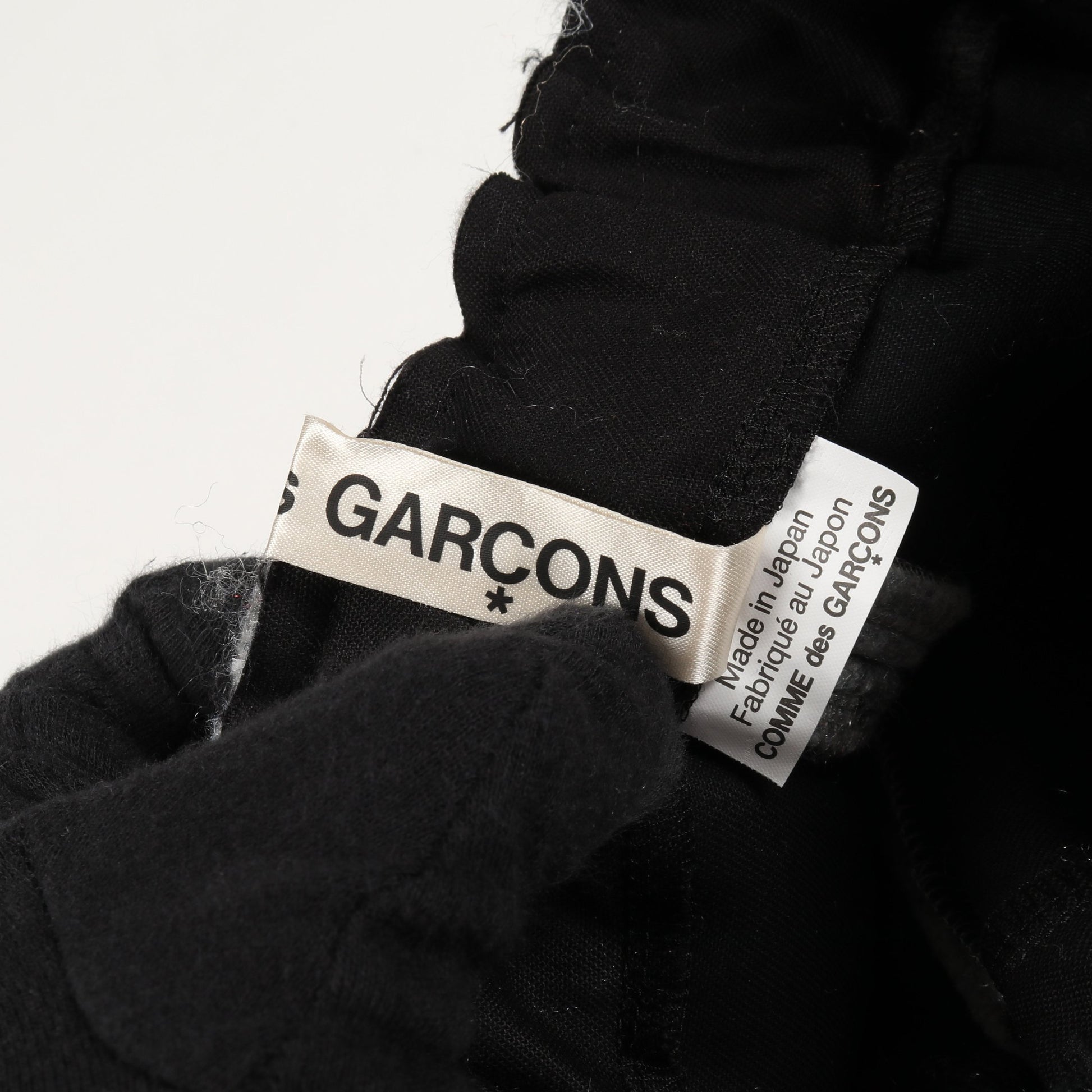 フェルト クロップド パンツ ナイロン グレー マルチカラー コムデギャルソン ボトムス Comme des Garcons