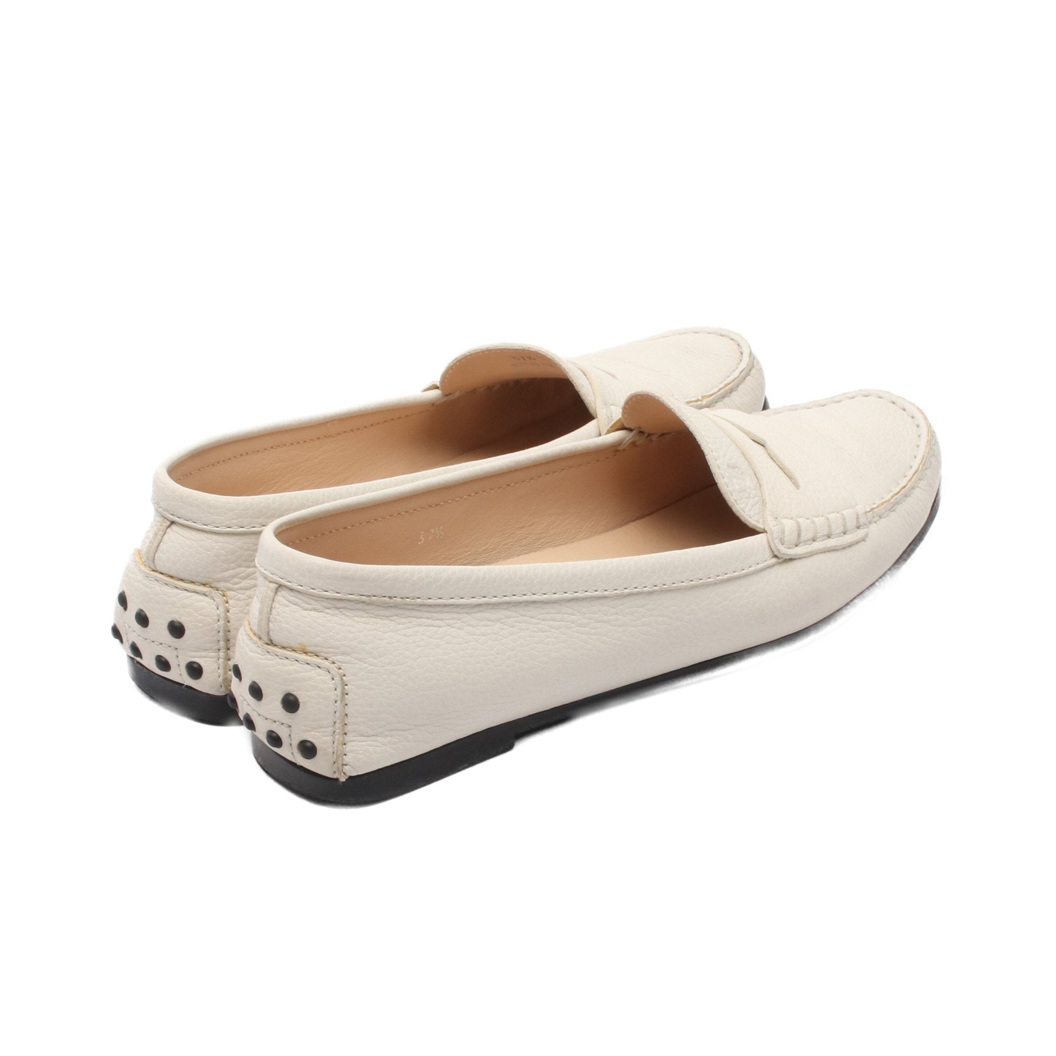 ドライビングシューズ レザー ホワイト トッズ – RECLO