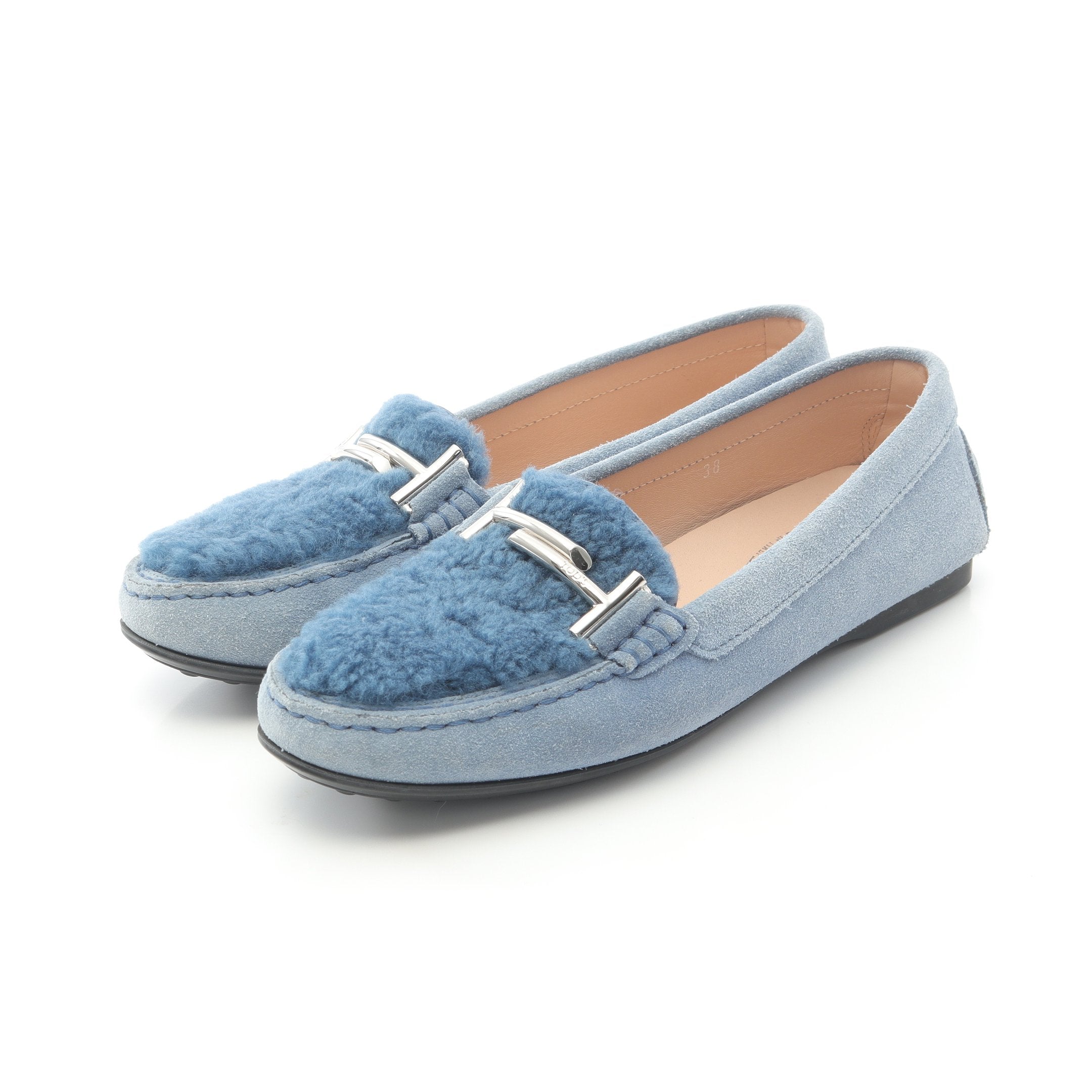 トッズ　サイズ表記「34」22センチ グレースエード　　ローファー XXM51B00010RE0S800-02r.jpg