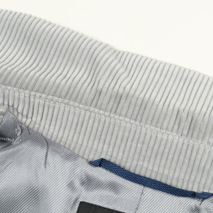 コーデュロイジャケット シングルブレスト テーラードジャケット コットン グレー マックスマーラウィークエンド アウター Max Mara Weekend