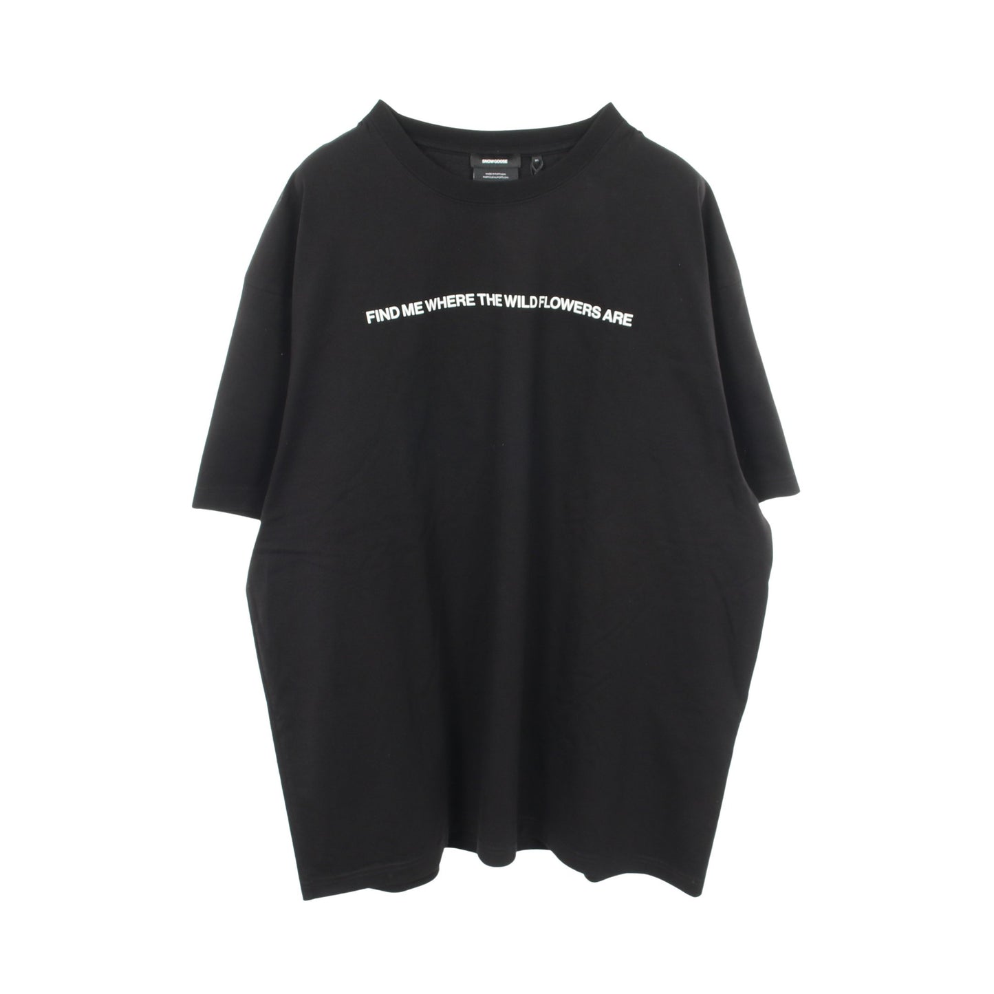 SNOW GOOSE ゼニス 半袖Tシャツ コットン ブラック カナダグース トップス CANADA GOOSE