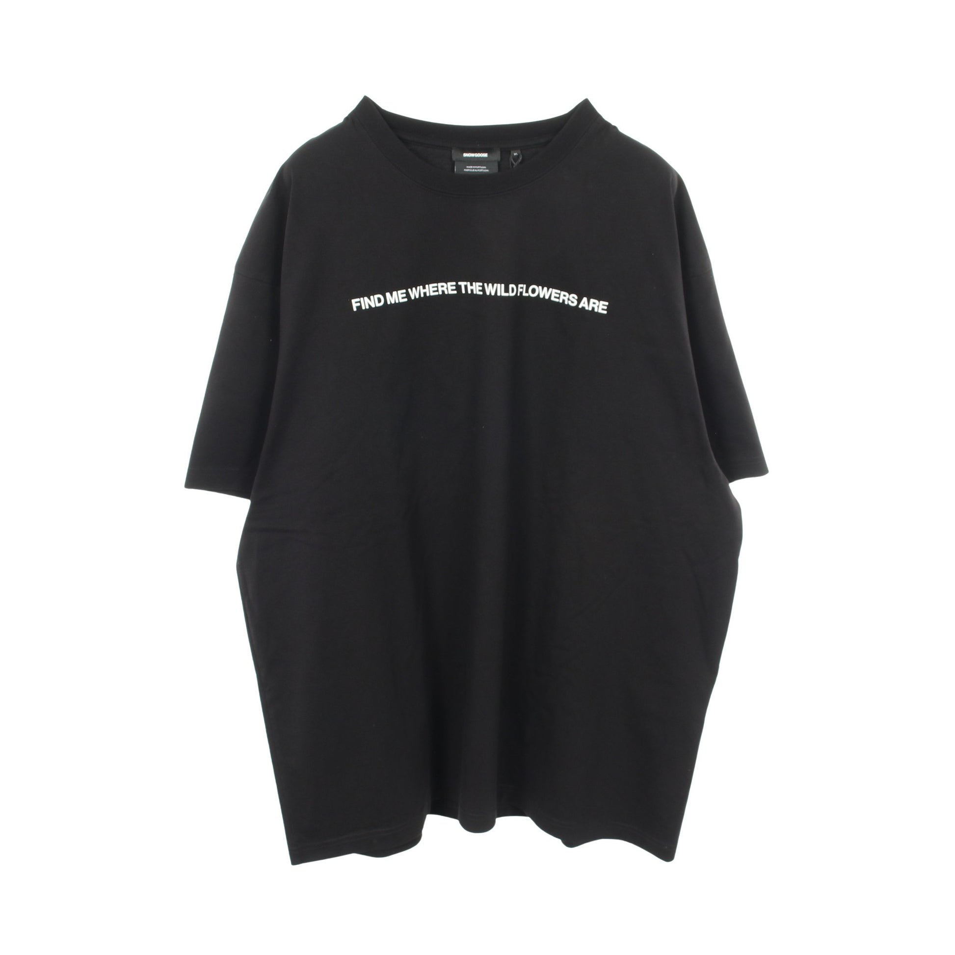 SNOW GOOSE ゼニス 半袖Tシャツ コットン ブラック カナダグース トップス CANADA GOOSE