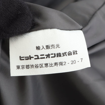 BIG QUILT LONGLINE BRUNDON キルティングコート グレー 中綿 フード付き ラベンハム アウター LAVENHAM