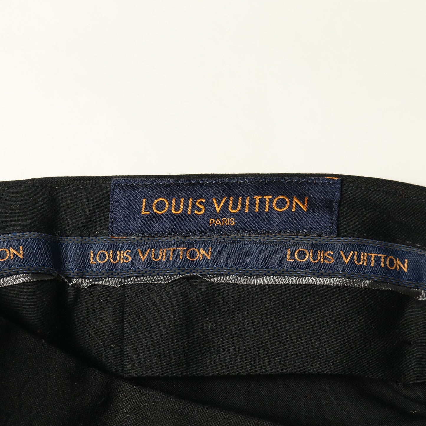 モノグラム パンツ ウール ブラック ルイヴィトン ボトムス LOUIS VUITTON