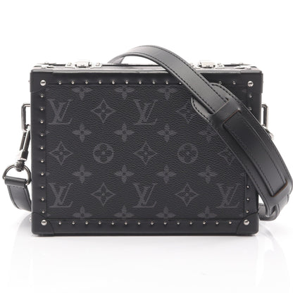 クラッチ ボックス モノグラムエクリプス ショルダーバッグ PVC レザー ブラック ルイヴィトン バッグ LOUIS VUITTON