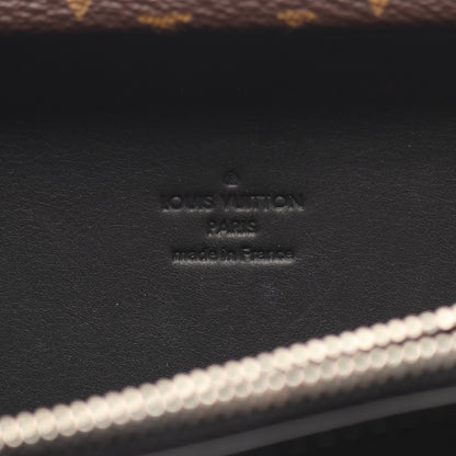 クラッチ ボックス モノグラムマカサー ショルダーバッグ PVC レザー ブラウン ブラック 2WAY ルイヴィトン バッグ LOUIS VUITTON