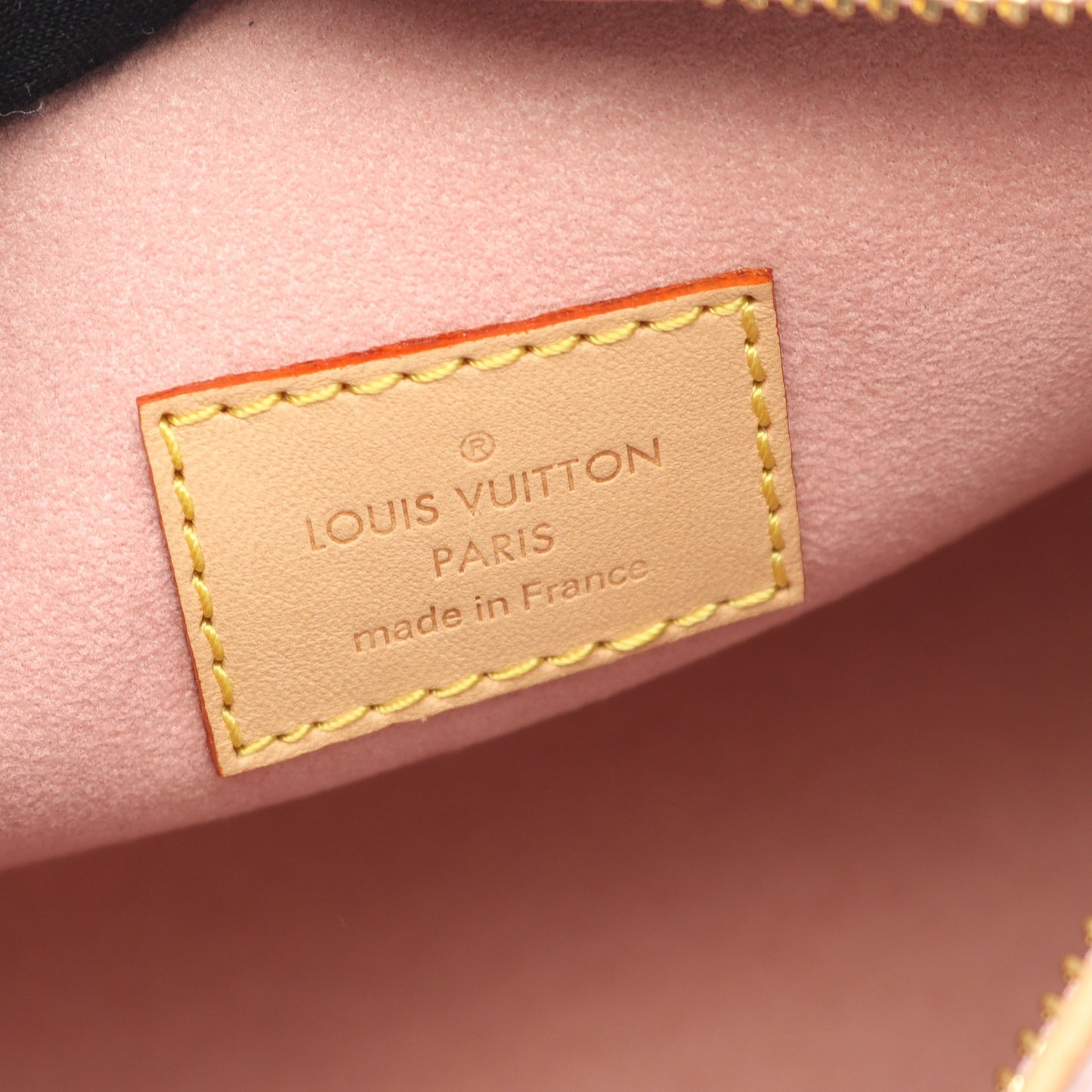 サイドトランクMM ハンドバッグ コーティングキャンバス レザー ピンク ライトブラウン 2WAY ルイヴィトン バッグ LOUIS VUITTON
