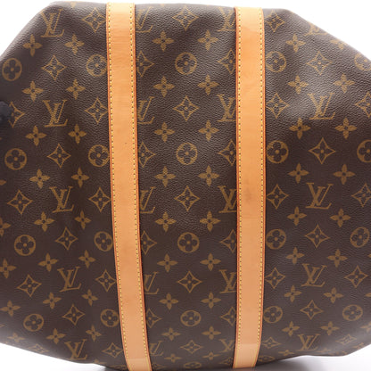 キーポル45 モノグラム ボストンバッグ PVC レザー ブラウン ルイヴィトン バッグ LOUIS VUITTON
