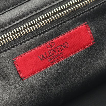 ロックスタッズ ハンドバッグ レザー ブラック 2WAY ヴァレンティノ バッグ VALENTINO