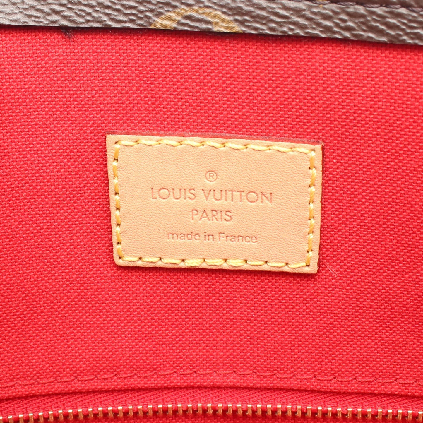 サックプラPM モノグラム ハンドバッグ トートバッグ PVC レザー ブラウン 2WAY ルイヴィトン バッグ LOUIS VUITTON