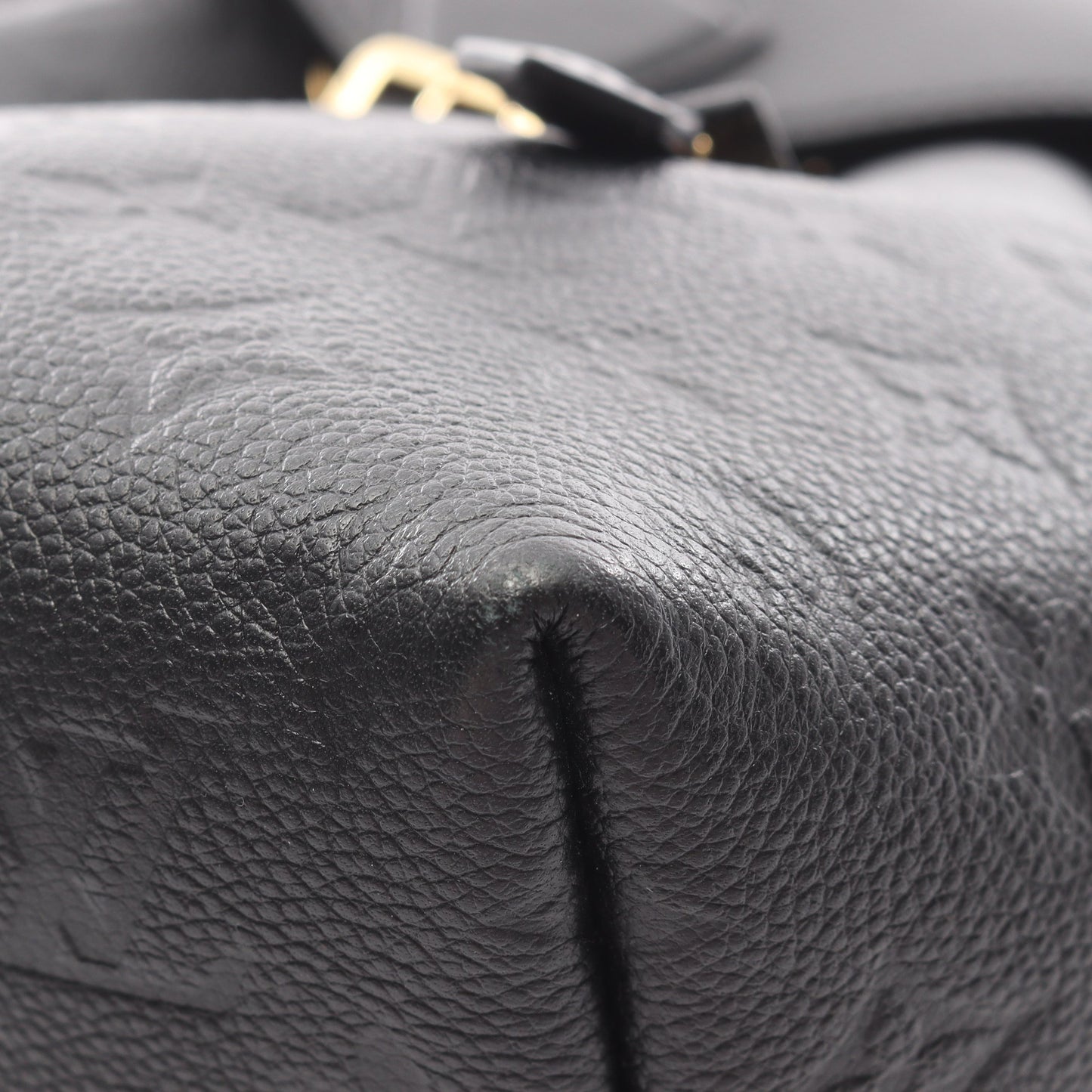 モンスリPM モノグラムアンプラント ノワール バックパック リュックサック レザー ブラック ルイヴィトン バッグ LOUIS VUITTON