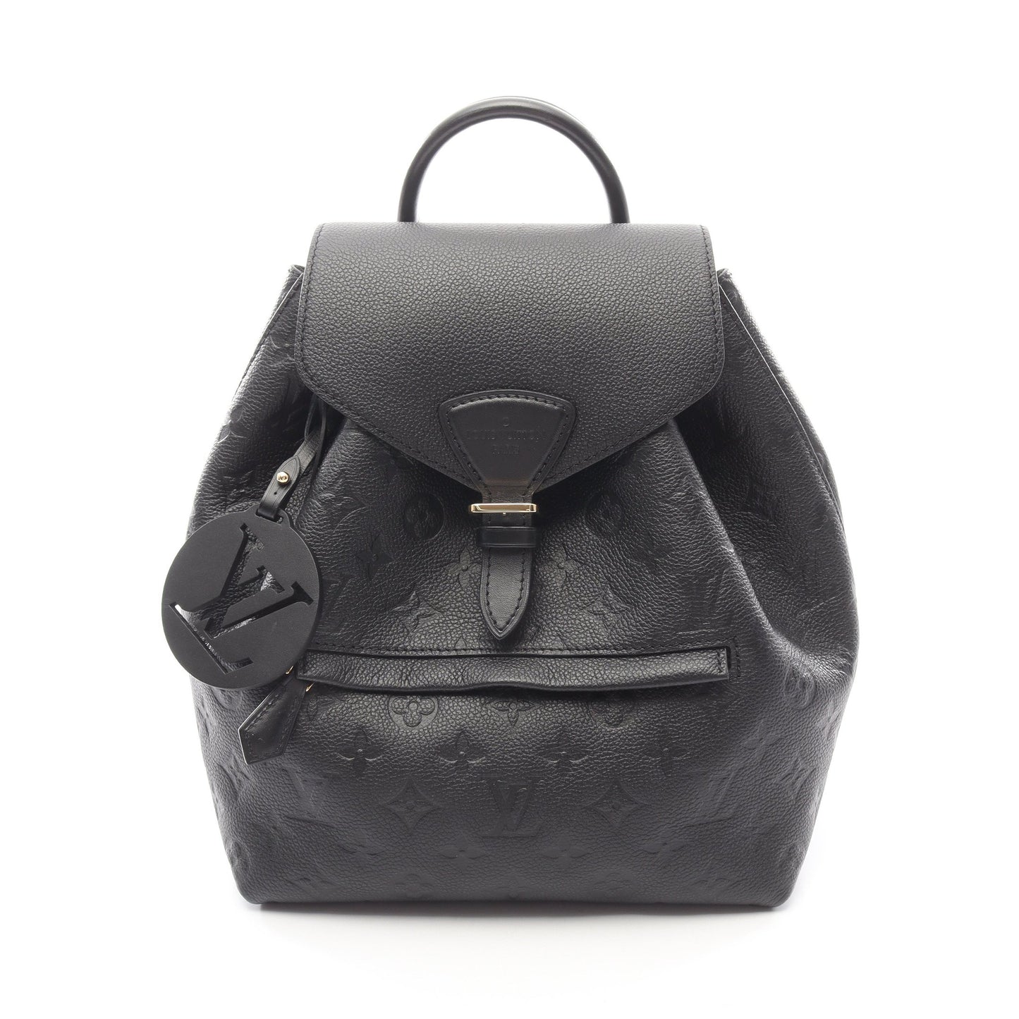 モンスリPM モノグラムアンプラント ノワール バックパック リュックサック レザー ブラック ルイヴィトン バッグ LOUIS VUITTON