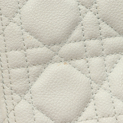 LADY DIOR レディディオール ハンドバッグ レザー ライトグリーン 2WAY クリスチャンディオール バッグ Christian Dior