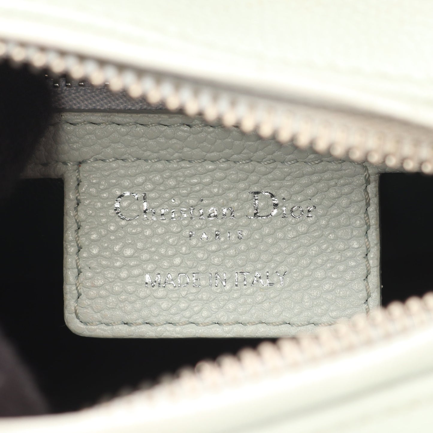 LADY DIOR レディディオール ハンドバッグ レザー ライトグリーン 2WAY クリスチャンディオール バッグ Christian Dior