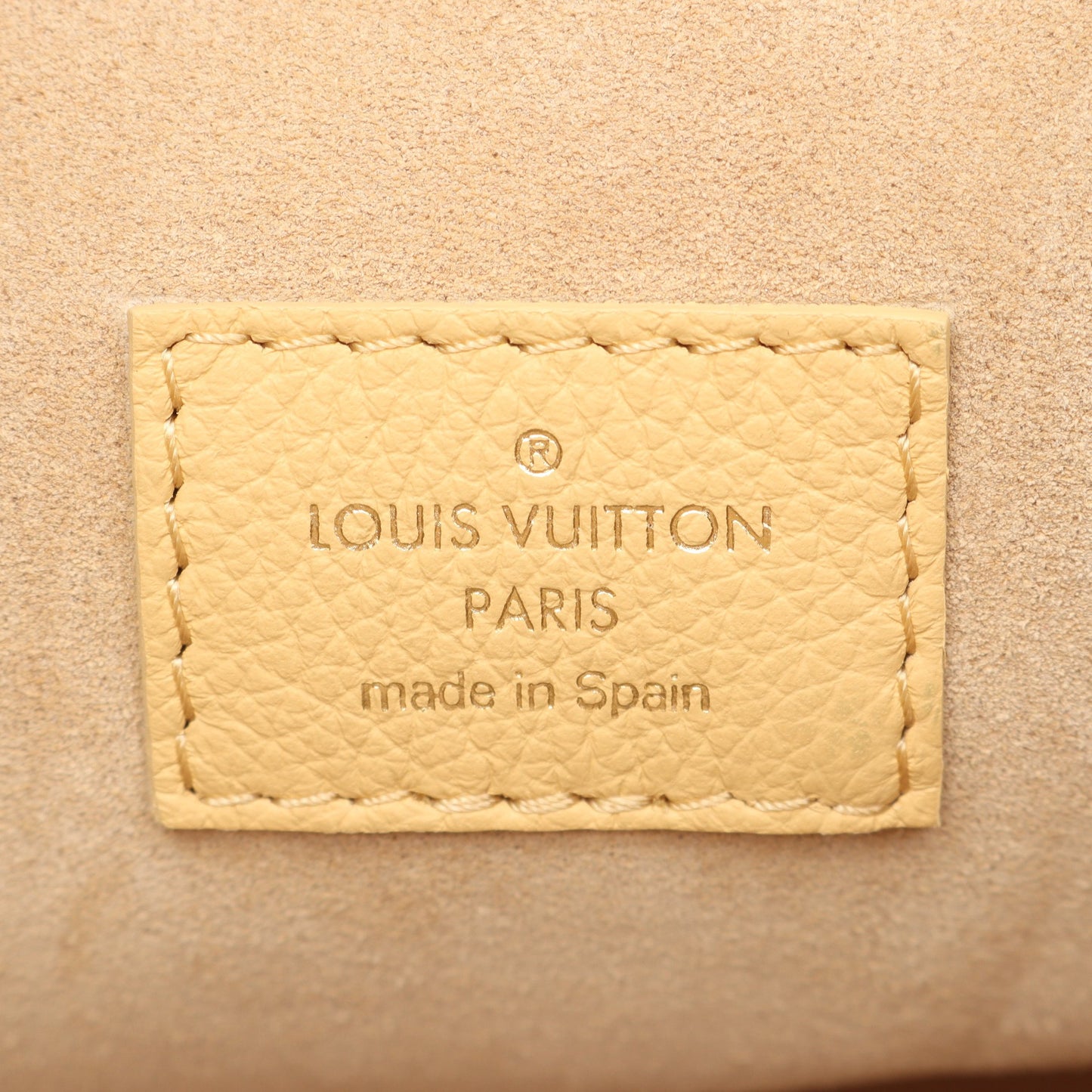 ロウキー ホーボーPM ショルダーバッグ レザー ベージュ ルイヴィトン バッグ LOUIS VUITTON