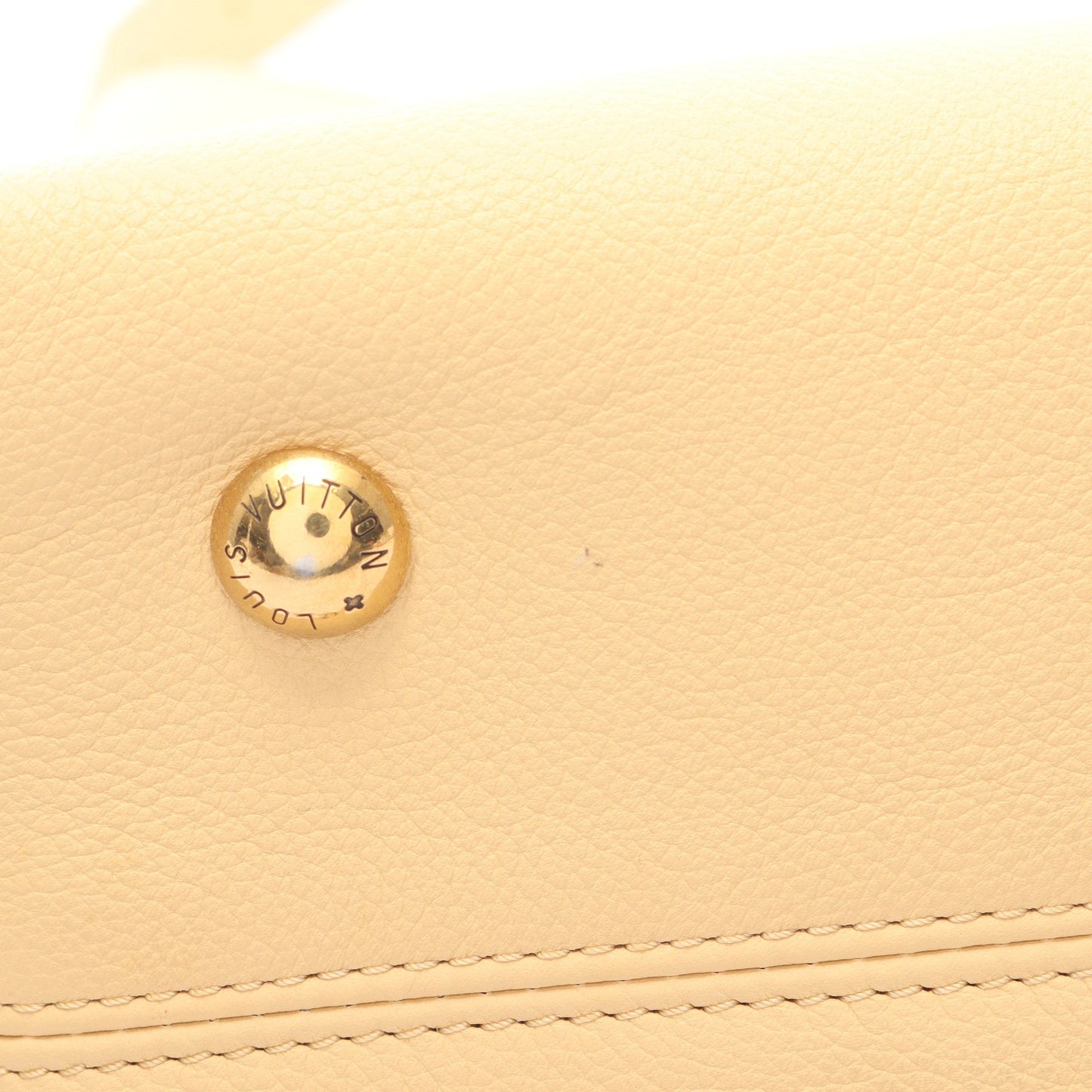 ロウキー ホーボーPM ショルダーバッグ レザー ベージュ ルイヴィトン バッグ LOUIS VUITTON