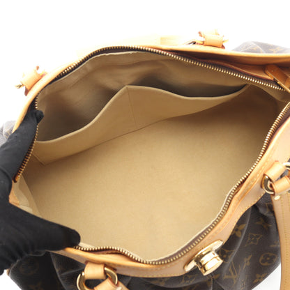 ボエシMM モノグラム ショルダーバッグ PVC レザー ブラウン ルイヴィトン バッグ LOUIS VUITTON