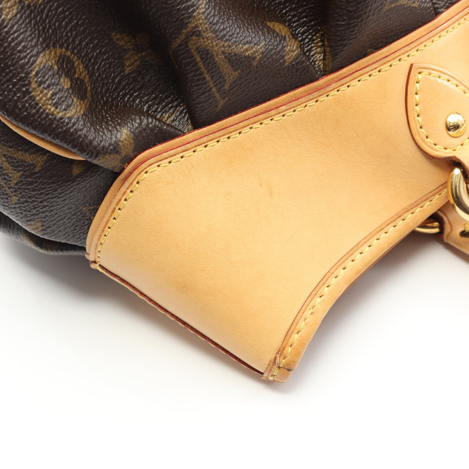 ボエシMM モノグラム ショルダーバッグ PVC レザー ブラウン ルイヴィトン バッグ LOUIS VUITTON