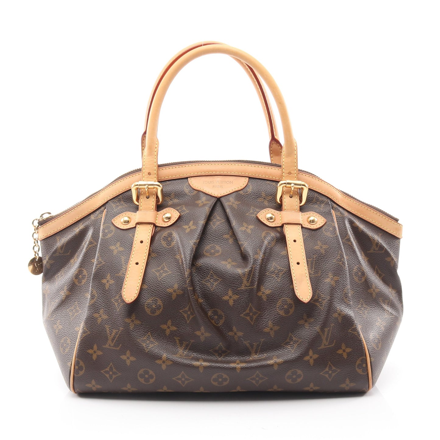 ティヴォリGM モノグラム ハンドバッグ PVC レザー ブラウン ルイヴィトン バッグ LOUIS VUITTON