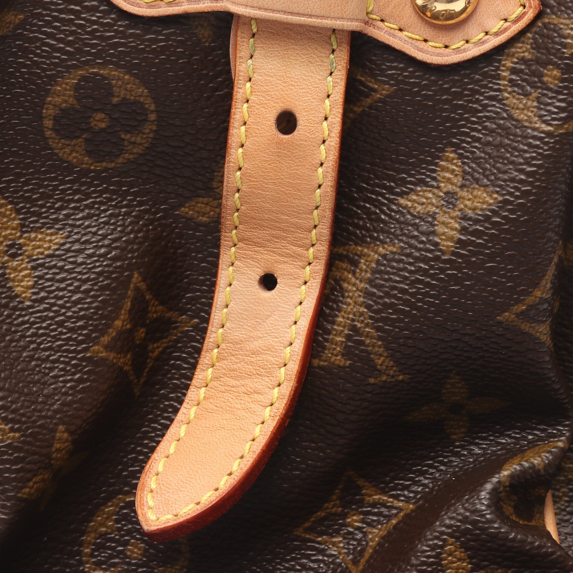 ティヴォリGM モノグラム ハンドバッグ PVC レザー ブラウン ルイヴィトン バッグ LOUIS VUITTON