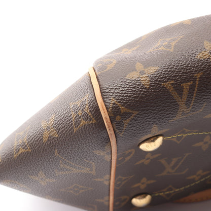 ティヴォリGM モノグラム ハンドバッグ PVC レザー ブラウン ルイヴィトン バッグ LOUIS VUITTON