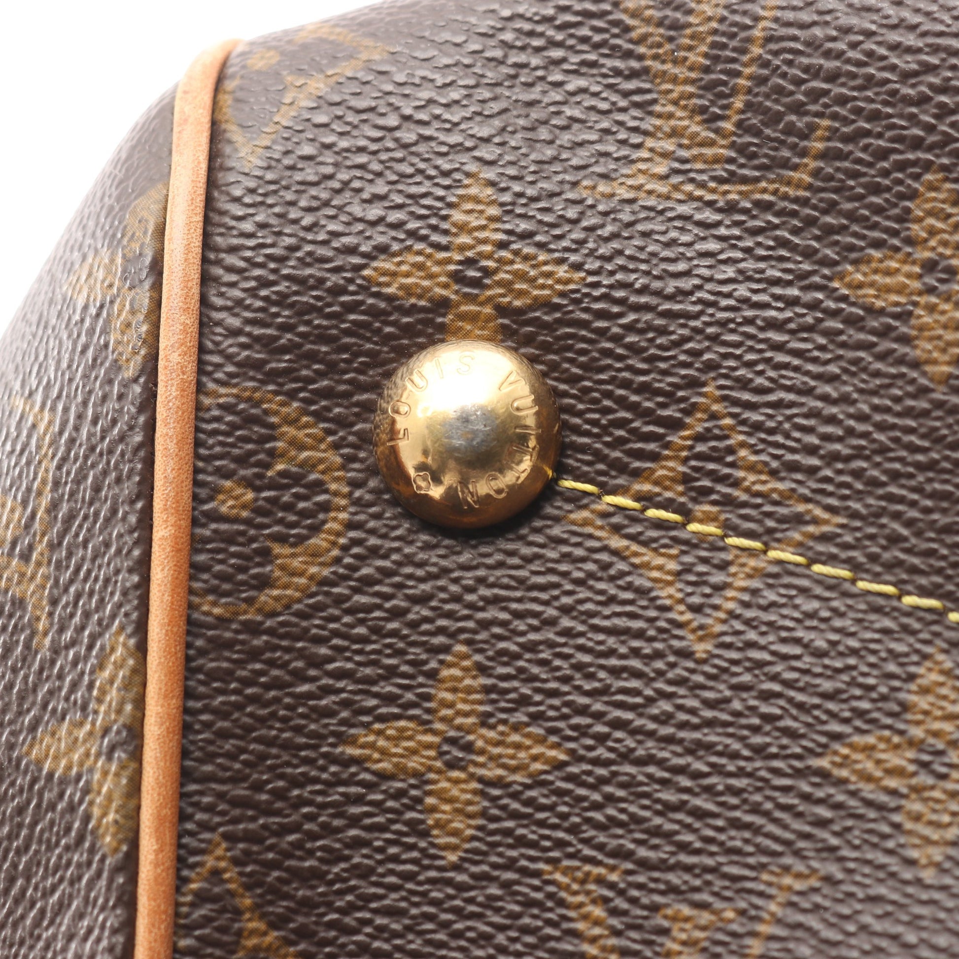 ティヴォリGM モノグラム ハンドバッグ PVC レザー ブラウン ルイヴィトン バッグ LOUIS VUITTON