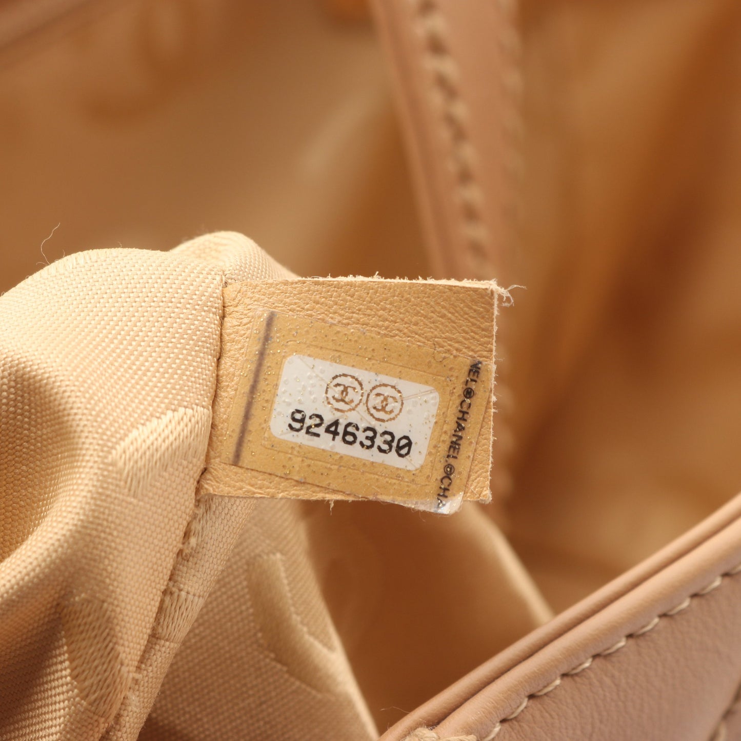 ワイルドステッチ ショルダーバッグ トートバッグ ハンドバッグ トートバッグ レザー ベージュ ゴールド金具 シャネル バッグ CHANEL