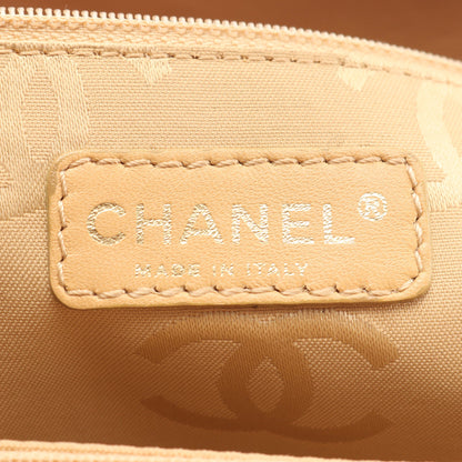 ワイルドステッチ ショルダーバッグ トートバッグ ハンドバッグ トートバッグ レザー ベージュ ゴールド金具 シャネル バッグ CHANEL