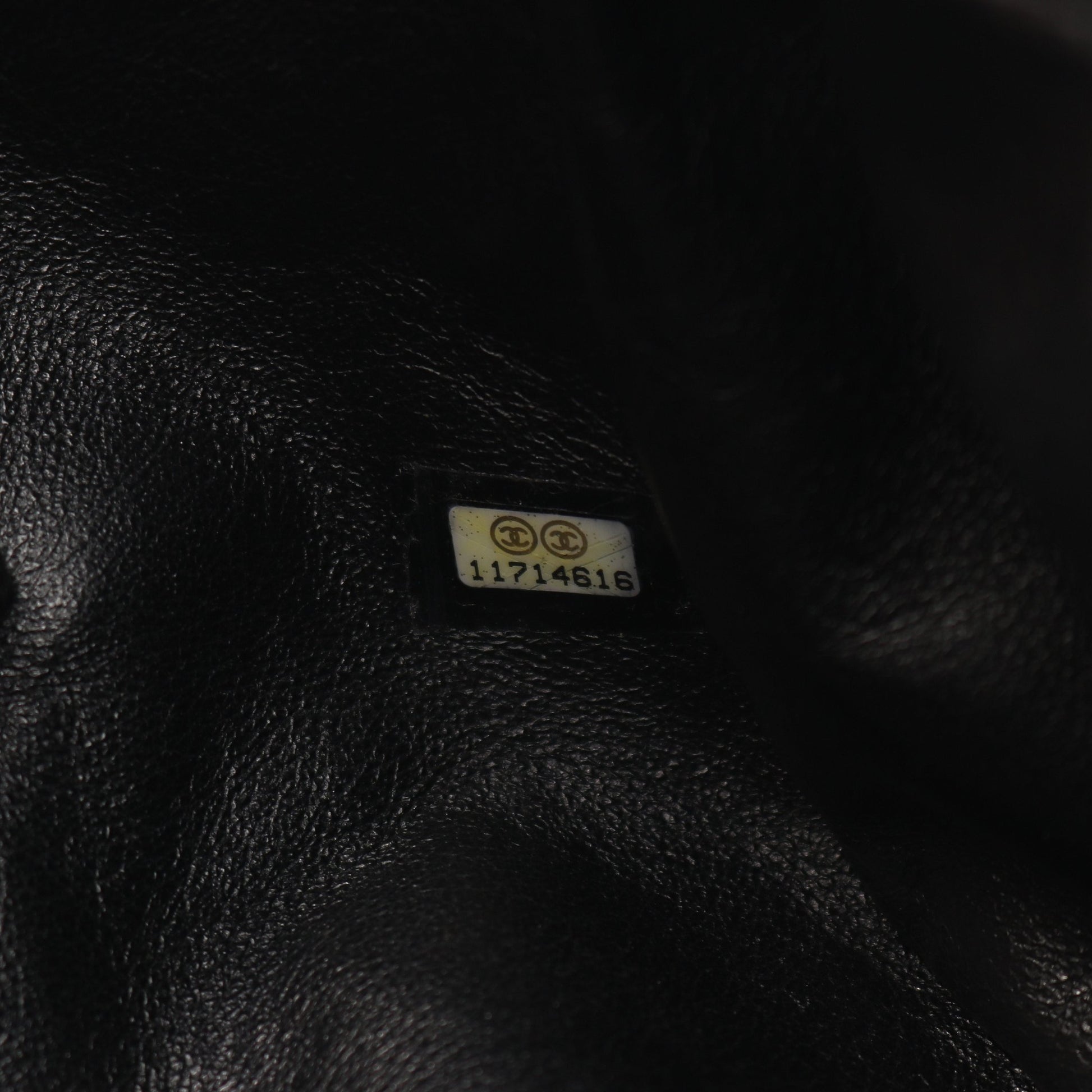 マトラッセ デカココマーク ハンドバッグ ミニボストンバッグ キャビアスキン ブラック シルバー金具 シャネル バッグ CHANEL