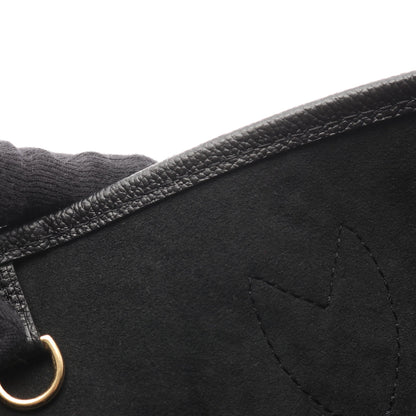 ネヴァーフル MM モノグラムアンプラント ショルダーバッグ トートバッグ レザー ブラック ホワイト ルイヴィトン バッグ LOUIS VUITTON