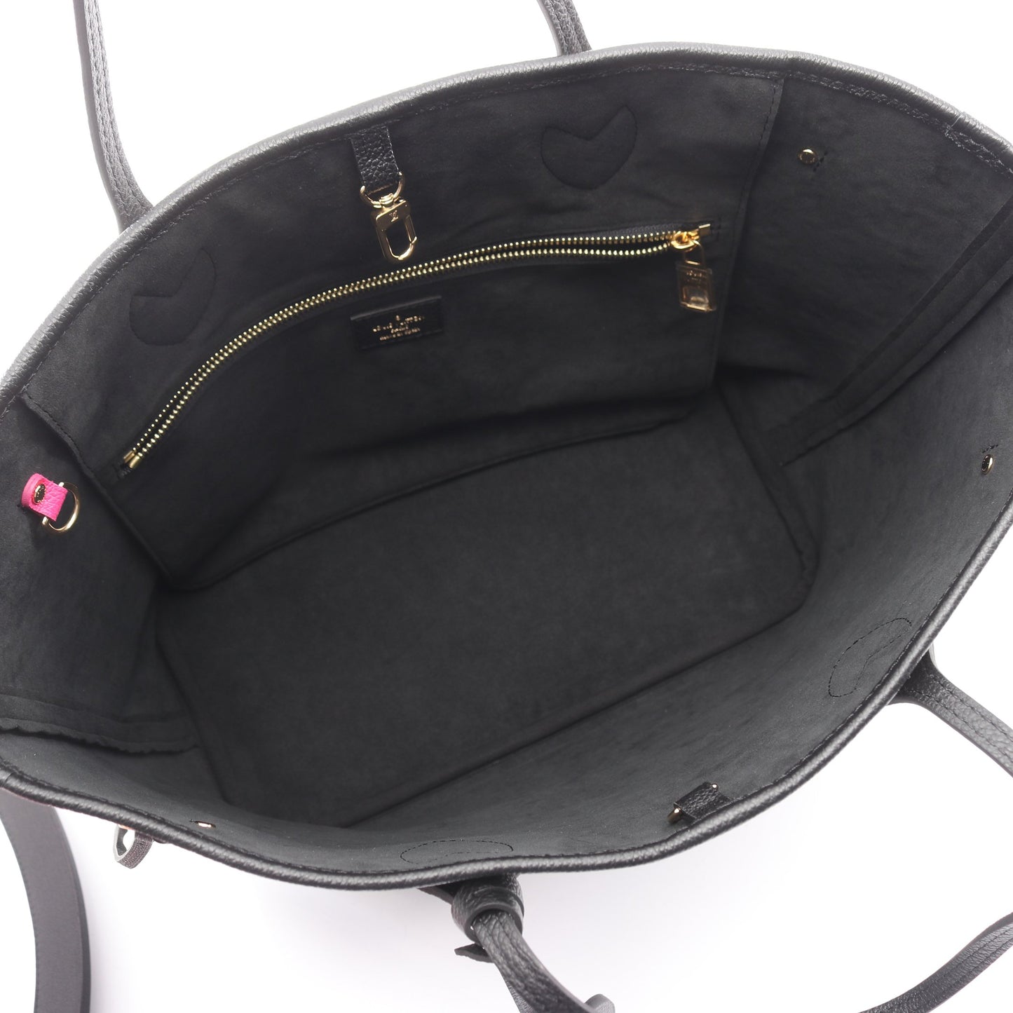 ネヴァーフル MM モノグラムアンプラント ショルダーバッグ トートバッグ レザー ブラック ホワイト ルイヴィトン バッグ LOUIS VUITTON