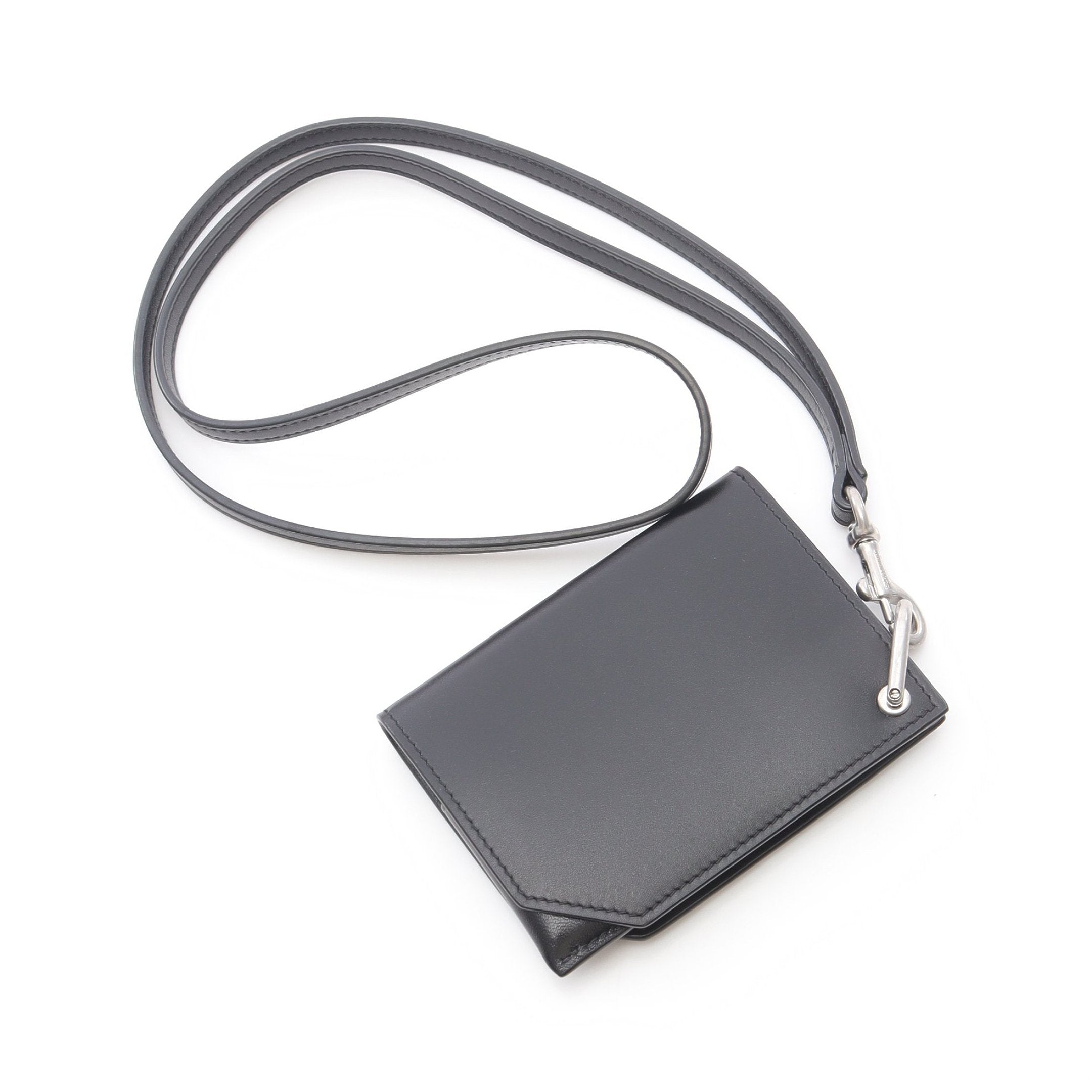 SAINT LAURENT レザー　ケース　カードケース カードケース レザー ブラック サンローランパリ – RECLO