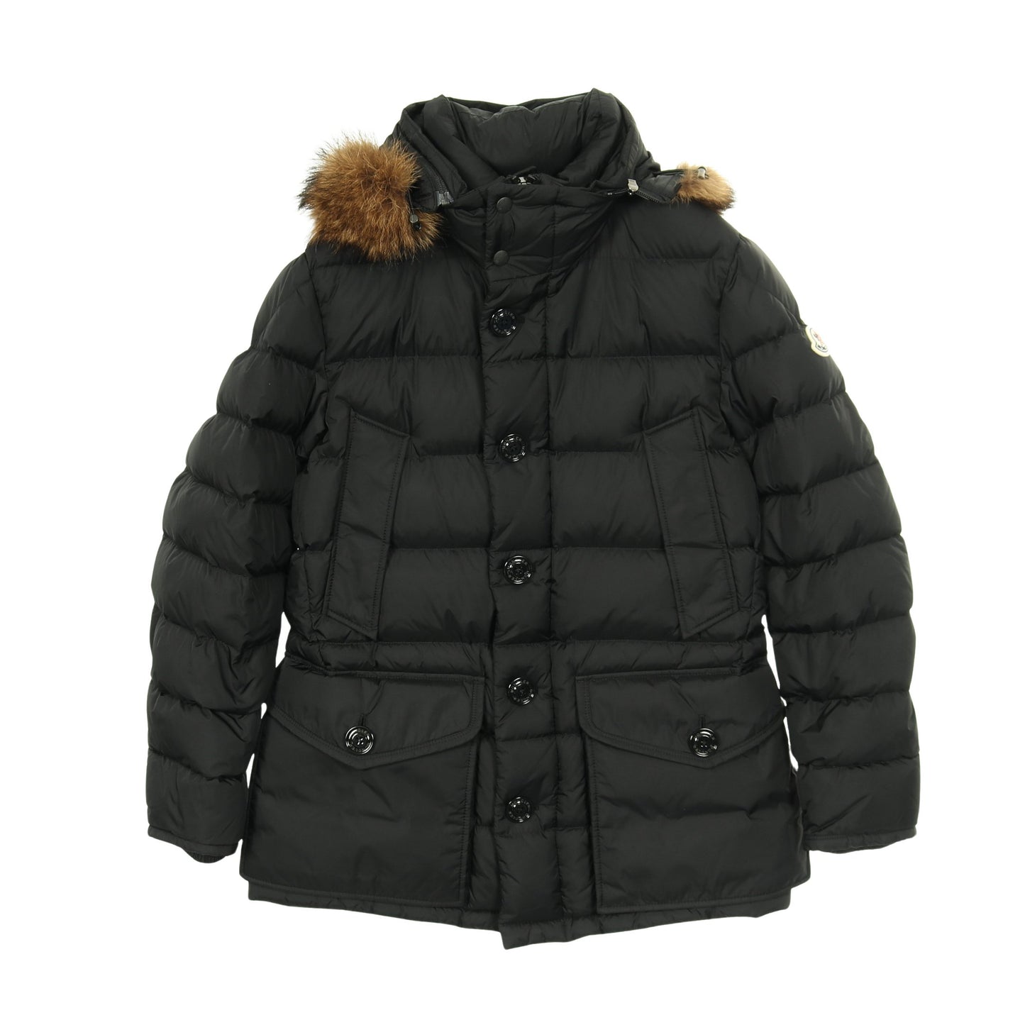 CLUNY ダウンジャケット ナイロン ブラック モンクレール アウター MONCLER
