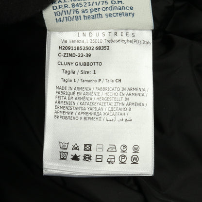 CLUNY ダウンジャケット ナイロン ブラック モンクレール アウター MONCLER