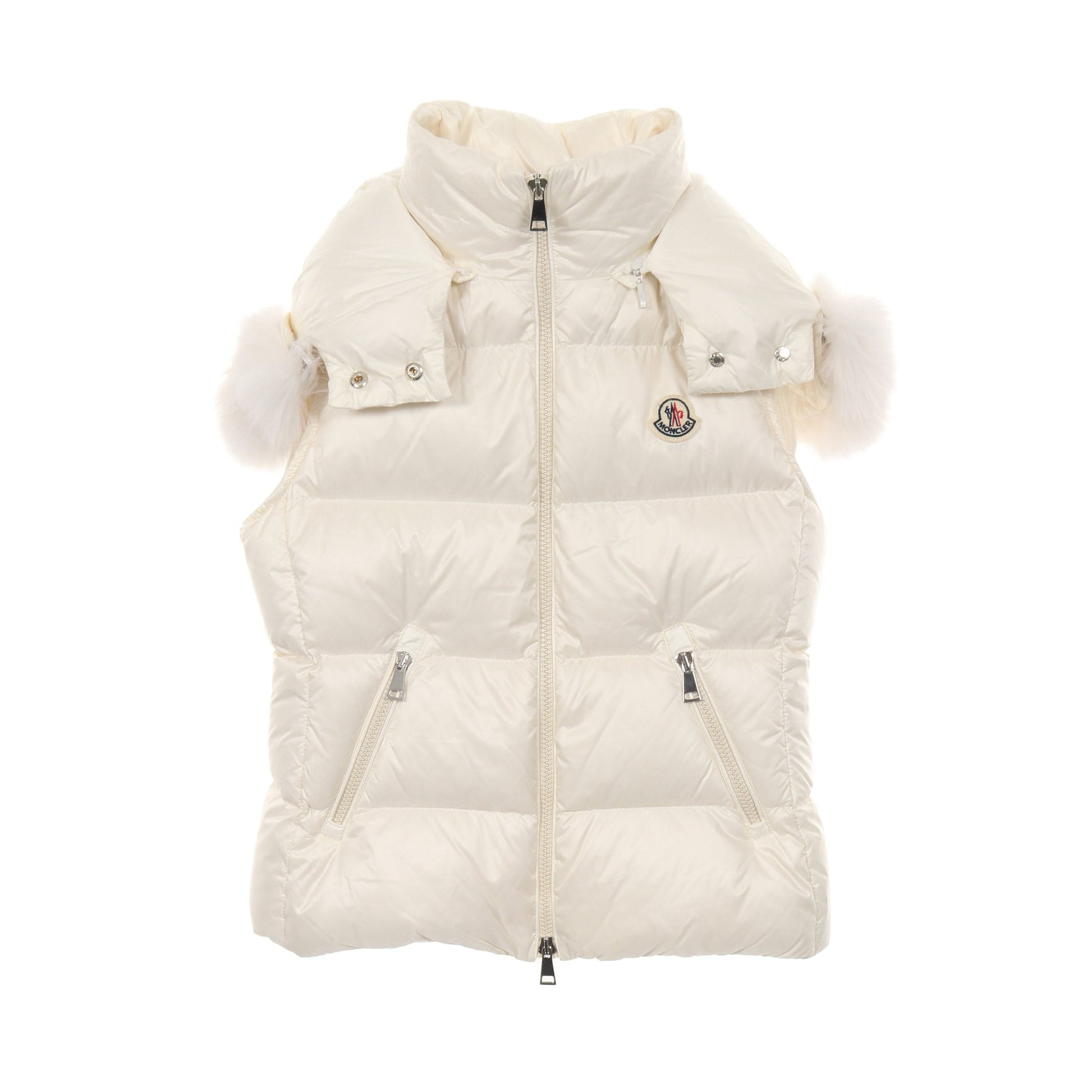 GALLINULE ダウンベスト ナイロン ホワイト モンクレール アウター MONCLER