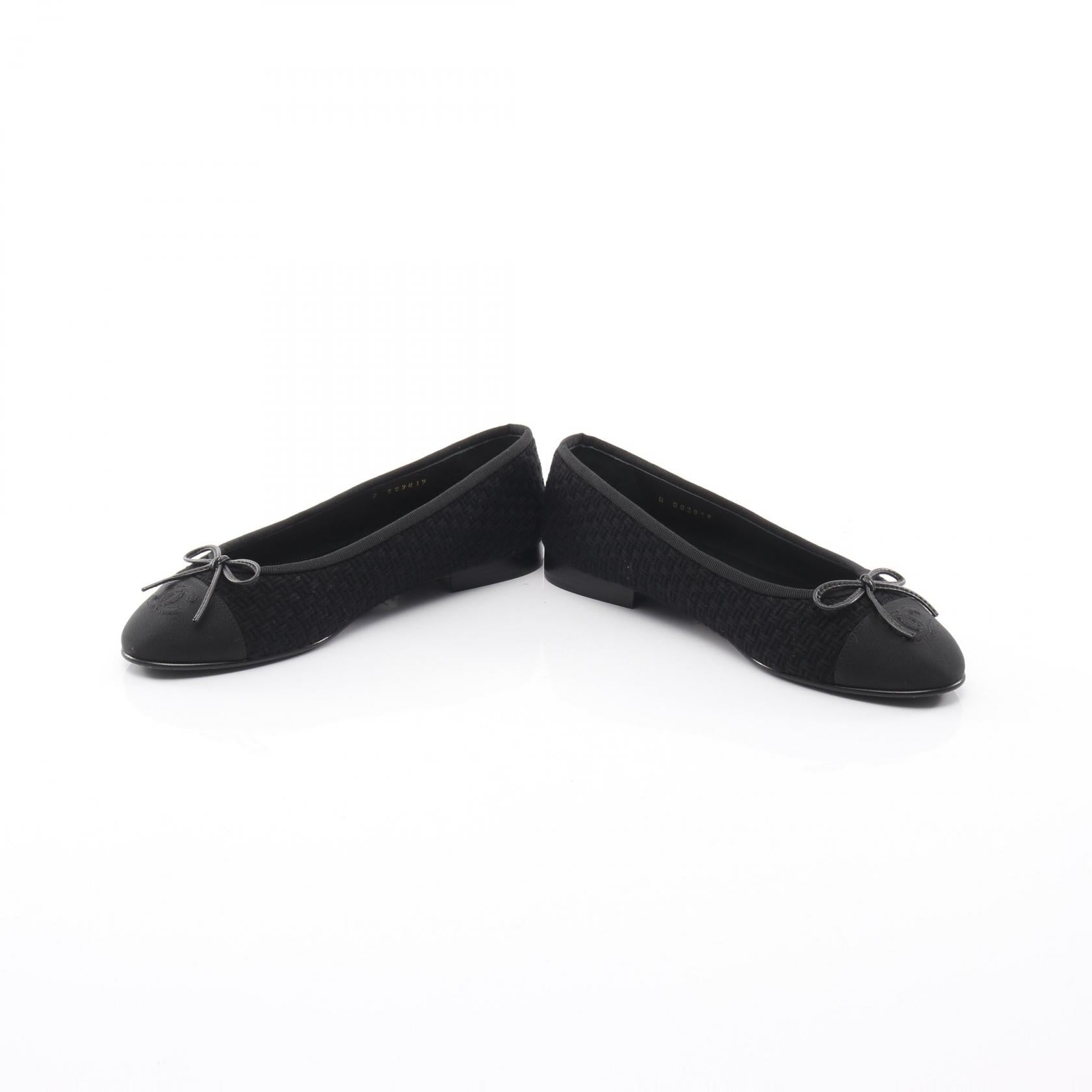 BALLERINA バレリーナ ココマーク バレエシューズ ファブリック