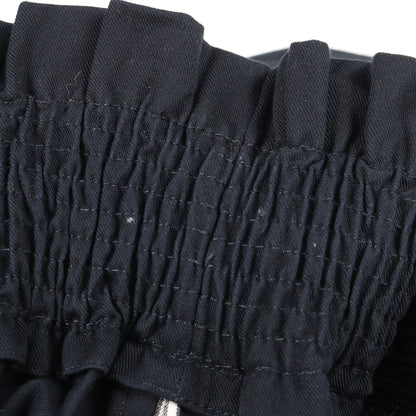 ハイウエスト スモック スカート コットン ネイビー 25SS エルメス ボトムス HERMES