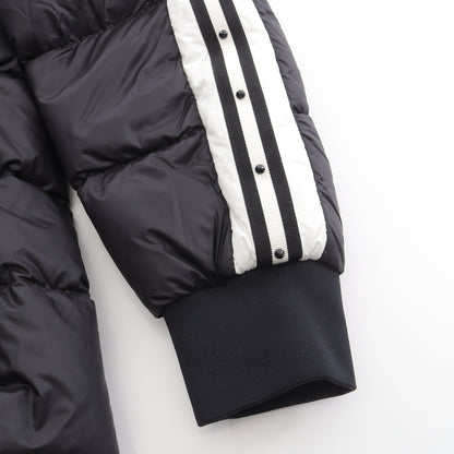 STELLAIRE ダウンジャケット ナイロン ブラック ホワイト フード付き モンクレール アウター MONCLER