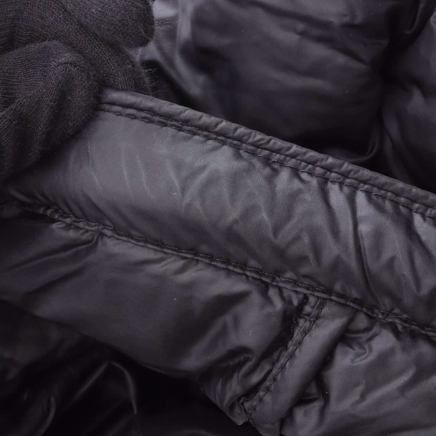STELLAIRE ダウンジャケット ナイロン ブラック ホワイト フード付き モンクレール アウター MONCLER