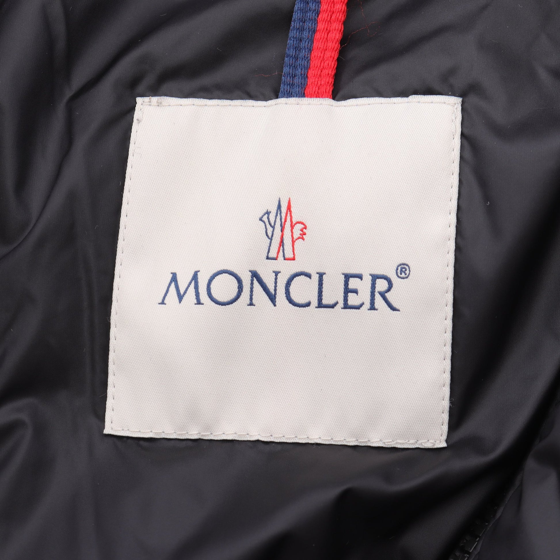 STELLAIRE ダウンジャケット ナイロン ブラック ホワイト フード付き モンクレール アウター MONCLER