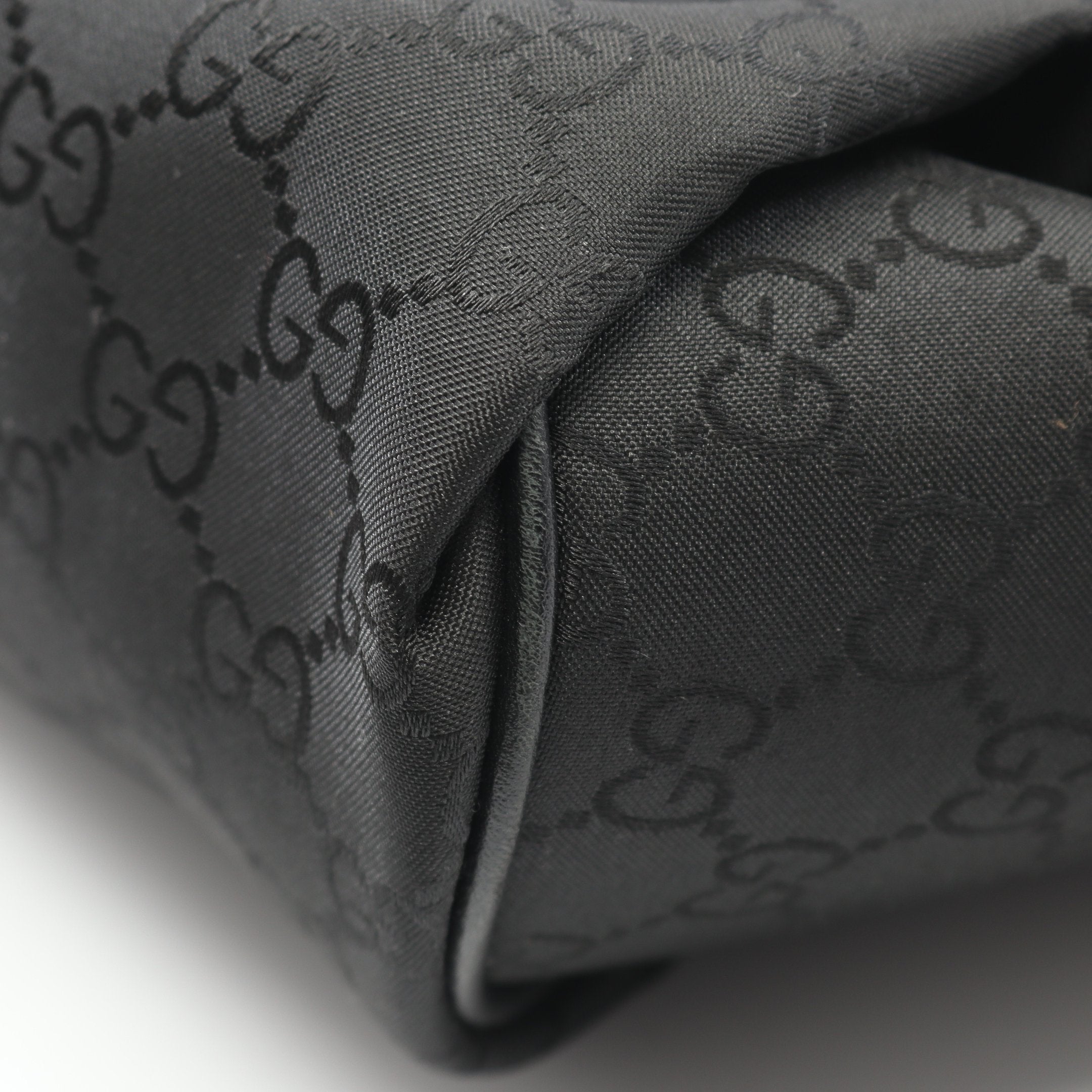 GG柄 バックパック リュックサック ナイロン レザー ブラック グッチ