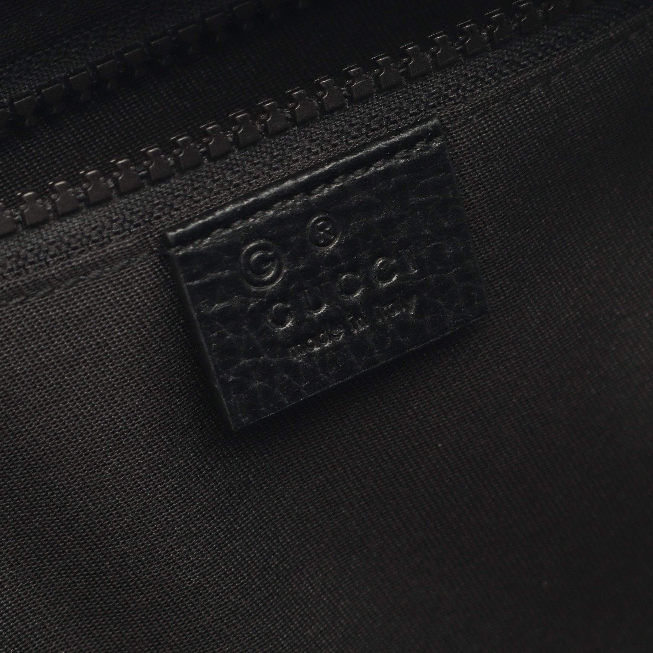 GG柄 バックパック リュックサック ナイロン レザー ブラック グッチ