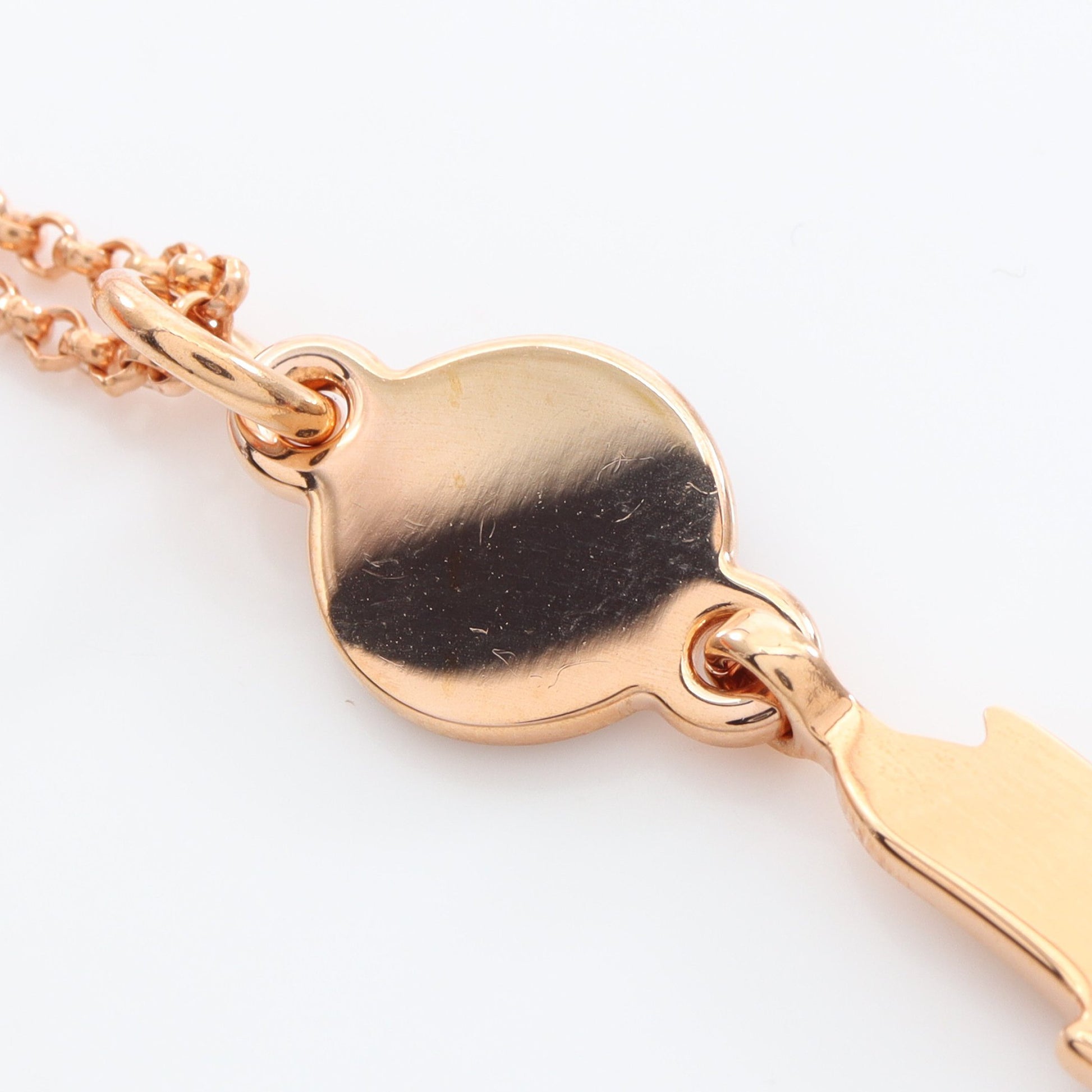 Artificier 花火師 ネックレス GP ピンクゴールド マルチカラー エルメス アクセサリー HERMES