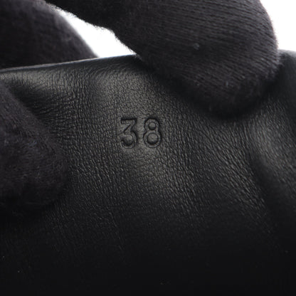 バウンシング スニーカー メッシュ レザー ブラック ホワイト イエローブラウン エルメス シューズ HERMES