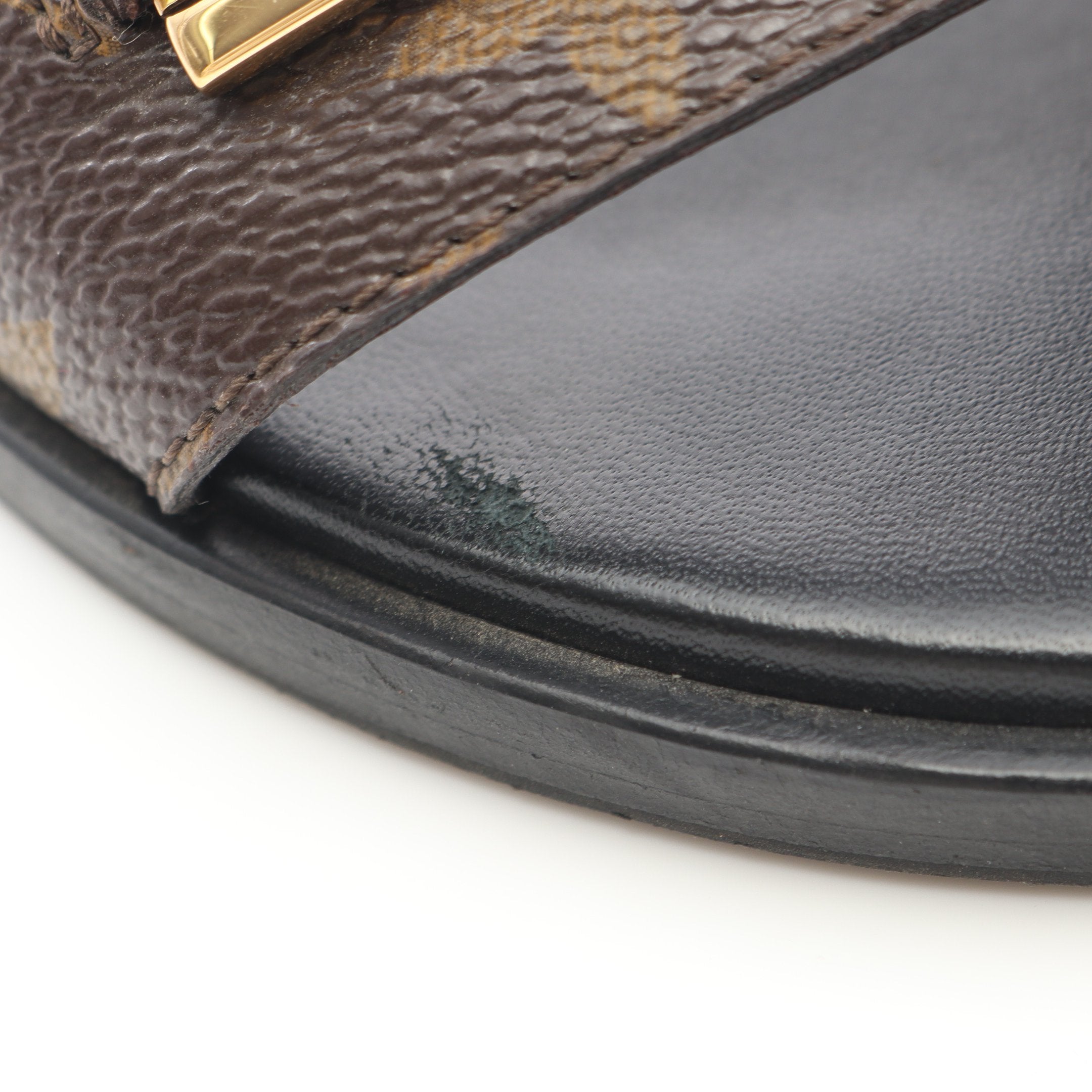 ロックイットライン モノグラム ミュール サンダル PVC レザー