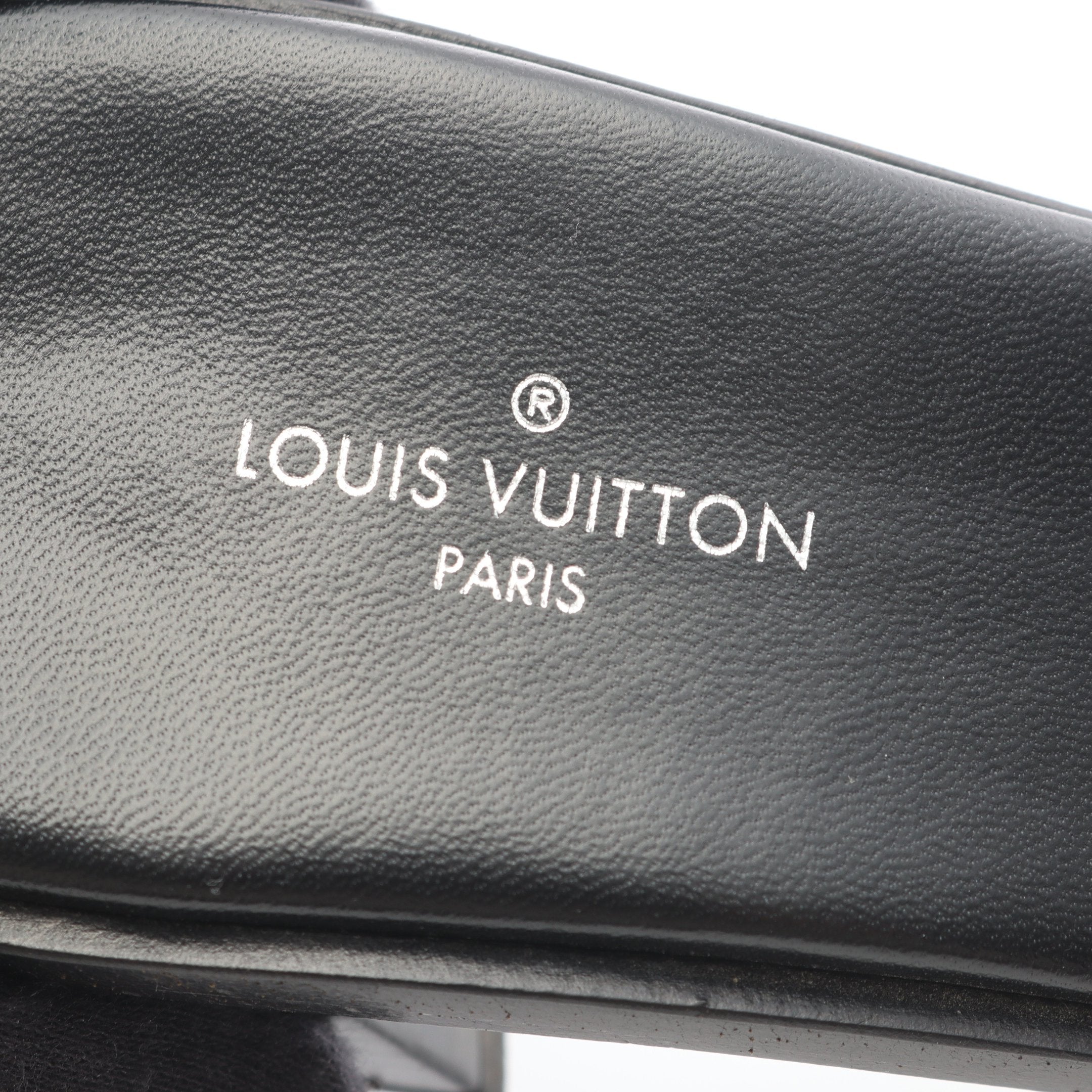 ロックイットライン モノグラム ミュール サンダル PVC レザー