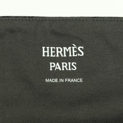 パルフロワリミックス ワンピース コットン ダークグレー ブラック エルメス ワンピース HERMES