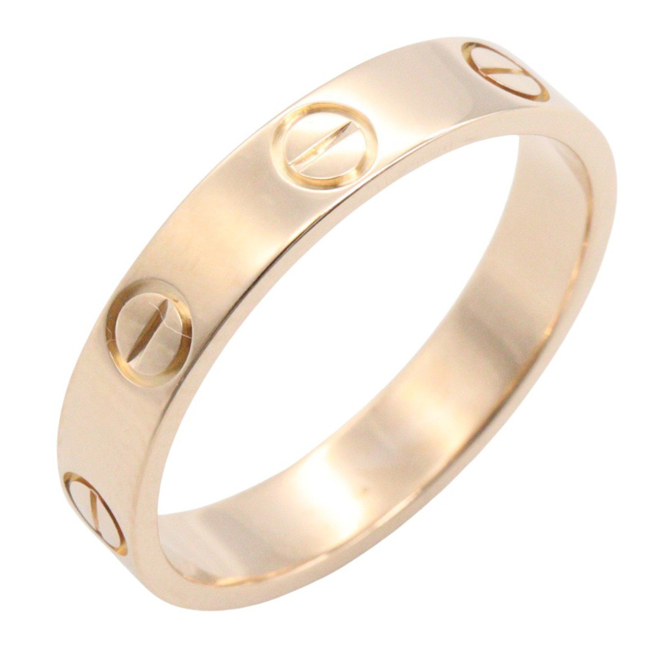 ミニラブリング リング 指輪 K18PG ピンクゴールド カルティエ – RECLO