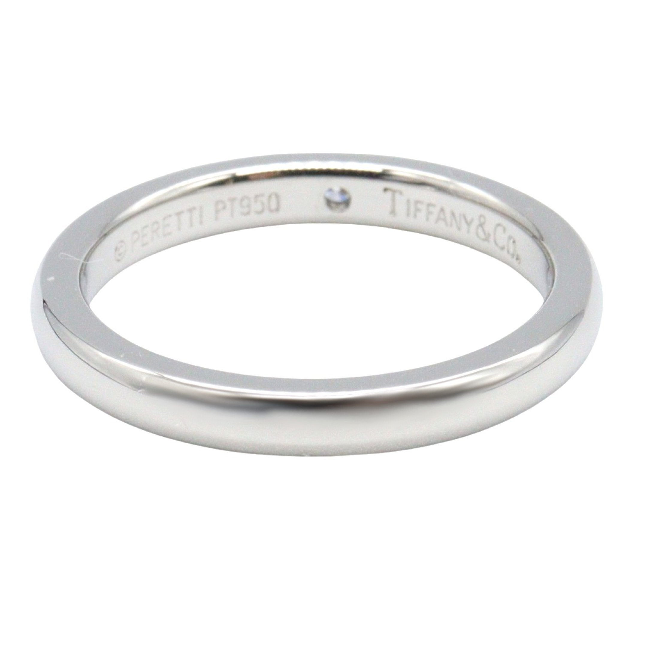 スタッキングバンド 1PD リング リング 指輪 PT950 ダイヤモンド